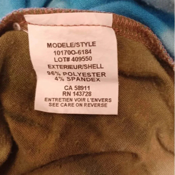 Tribal Sleeveless Maxi Dress Size Small - Picture 10 of 10